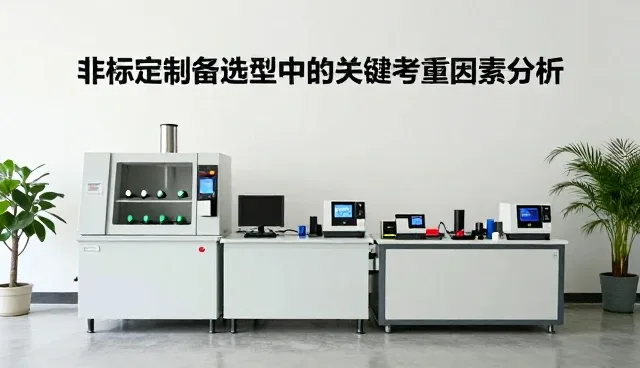 非标定制设备选型中的关键考量因素分析